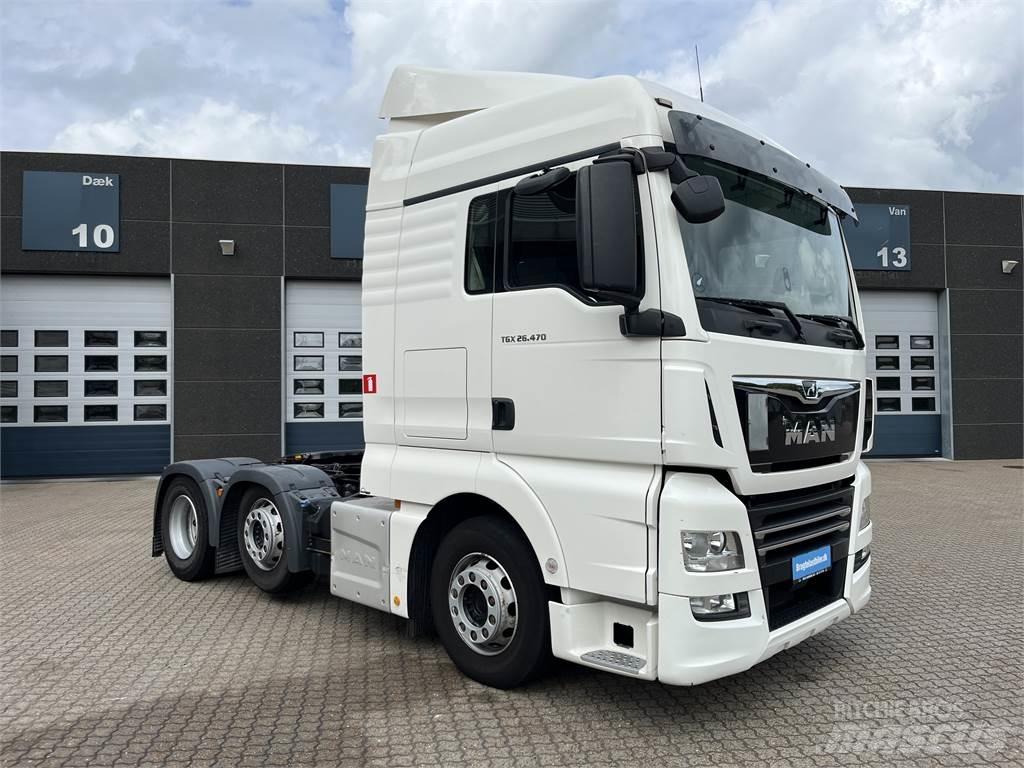 MAN TGX 26.470 6x2-2 Nyergesvontatók