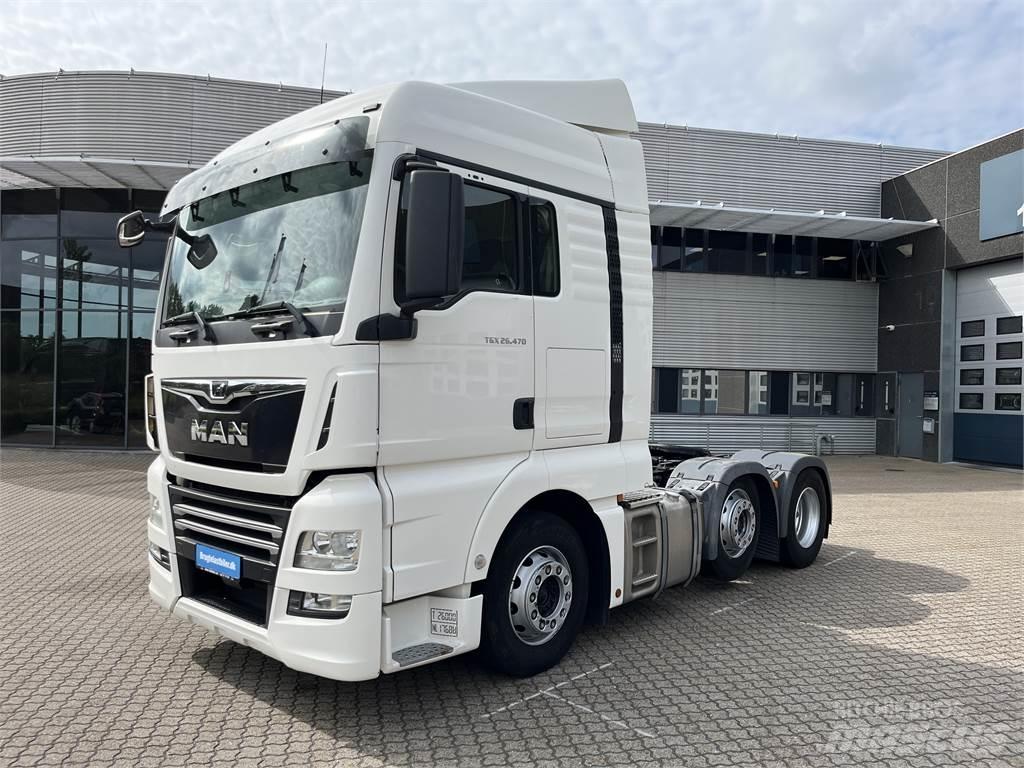 MAN TGX 26.470 6x2-2 Nyergesvontatók