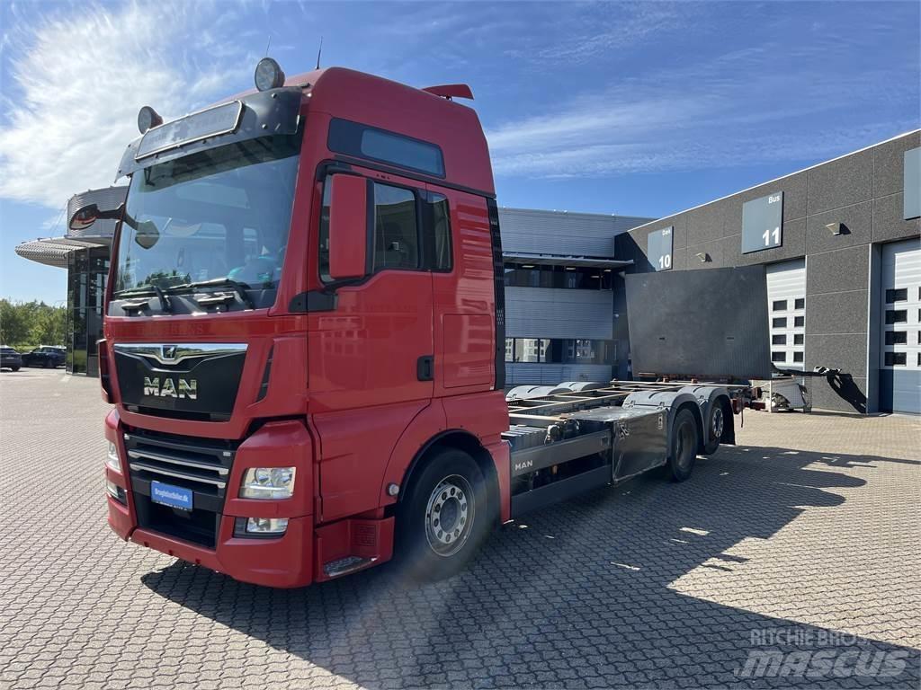 MAN TGX 26.500 6x2 Konténer keretes / Konténeres teherautók