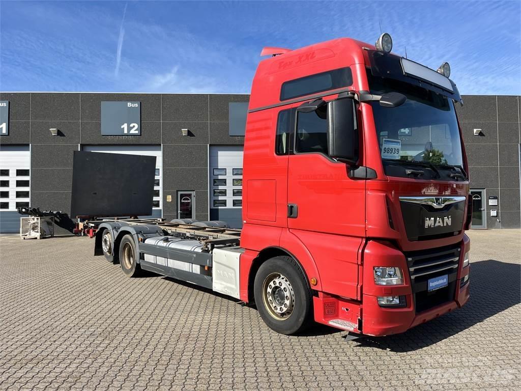 MAN TGX 26.500 6x2 Konténer keretes / Konténeres teherautók