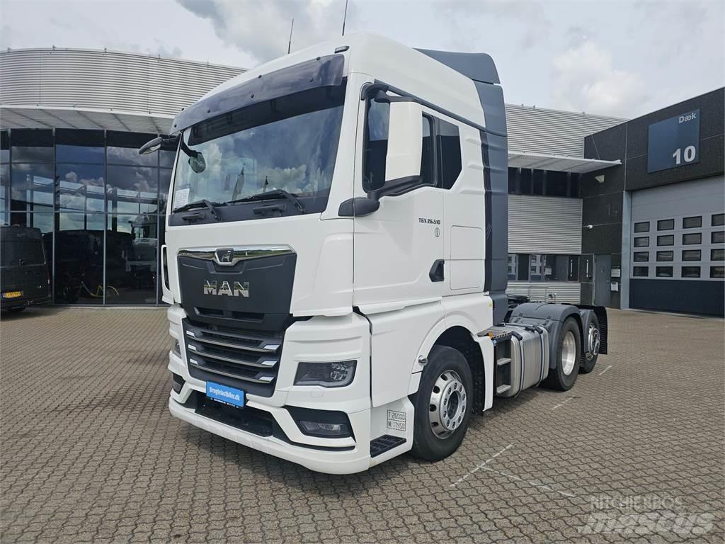 MAN TGX 26.510 6x2 Nyergesvontatók