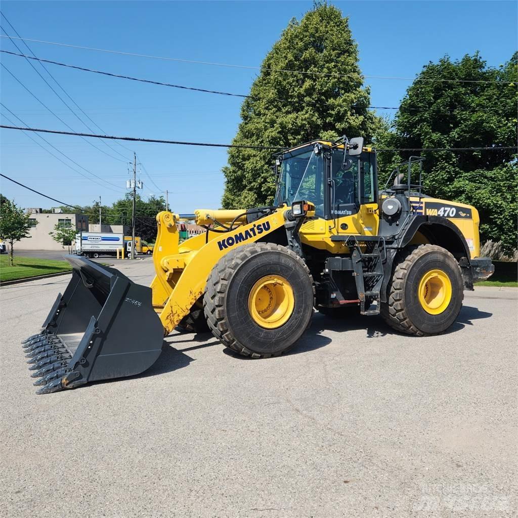 Komatsu WA470-8 Gumikerekes homlokrakodók