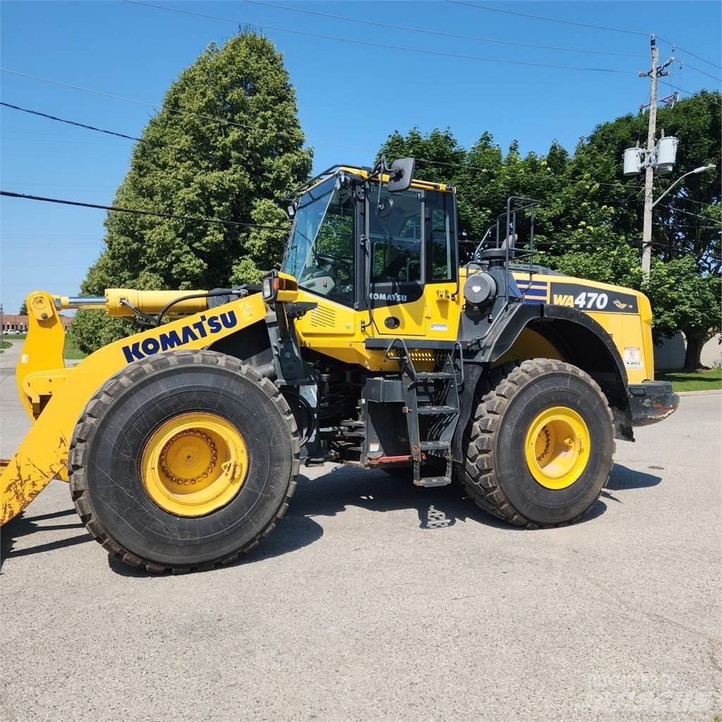Komatsu WA470-8 Gumikerekes homlokrakodók