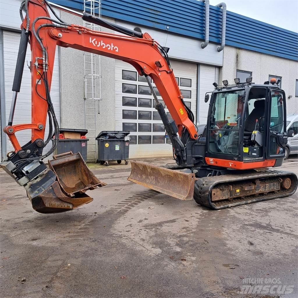Kubota KX080-4 Mini kotrók < 7t