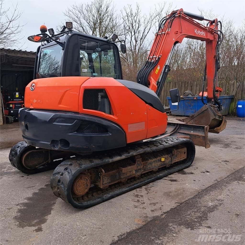 Kubota KX080-4 Mini kotrók < 7t