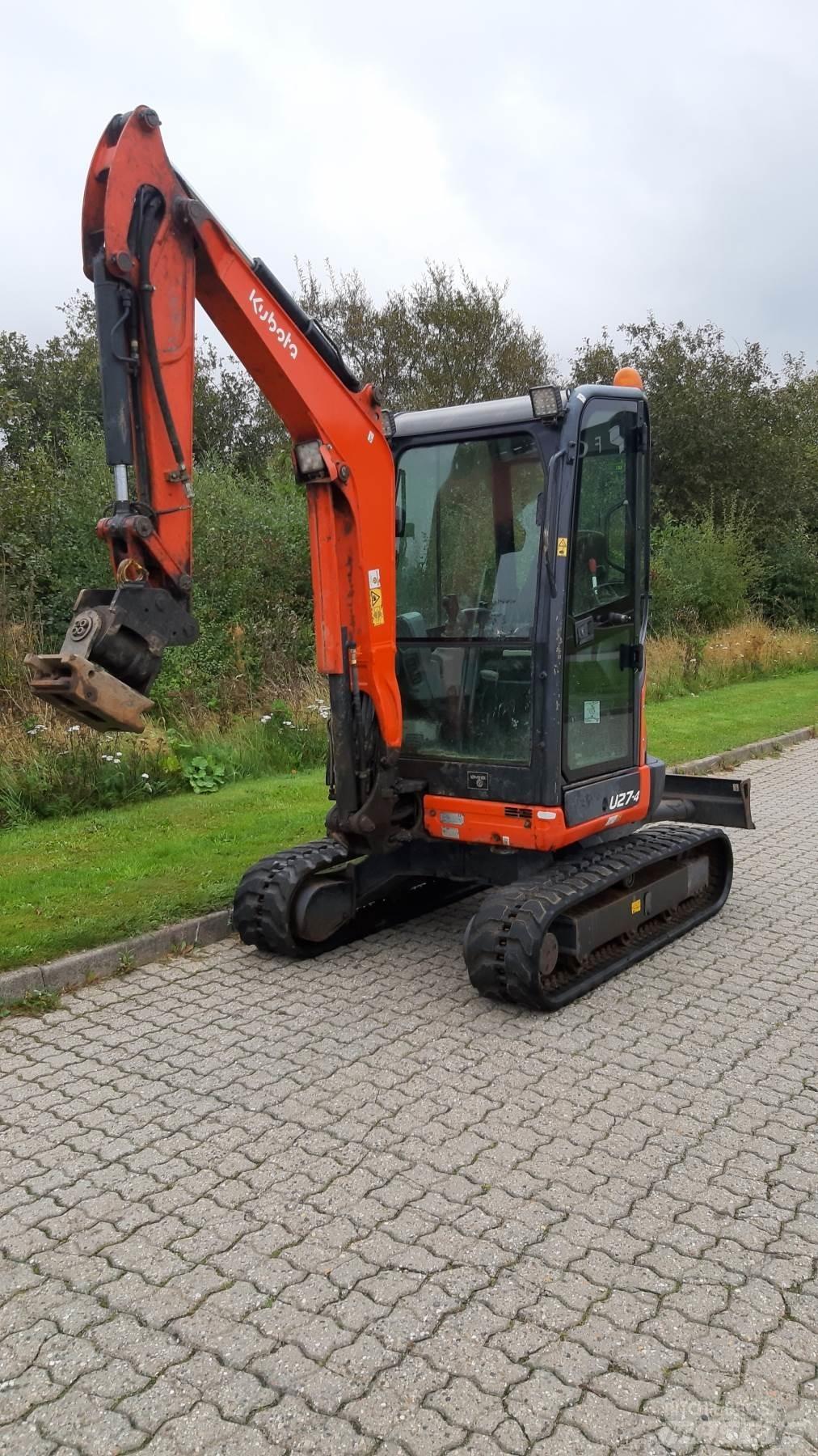 Kubota U27-3 Mini kotrók < 7t