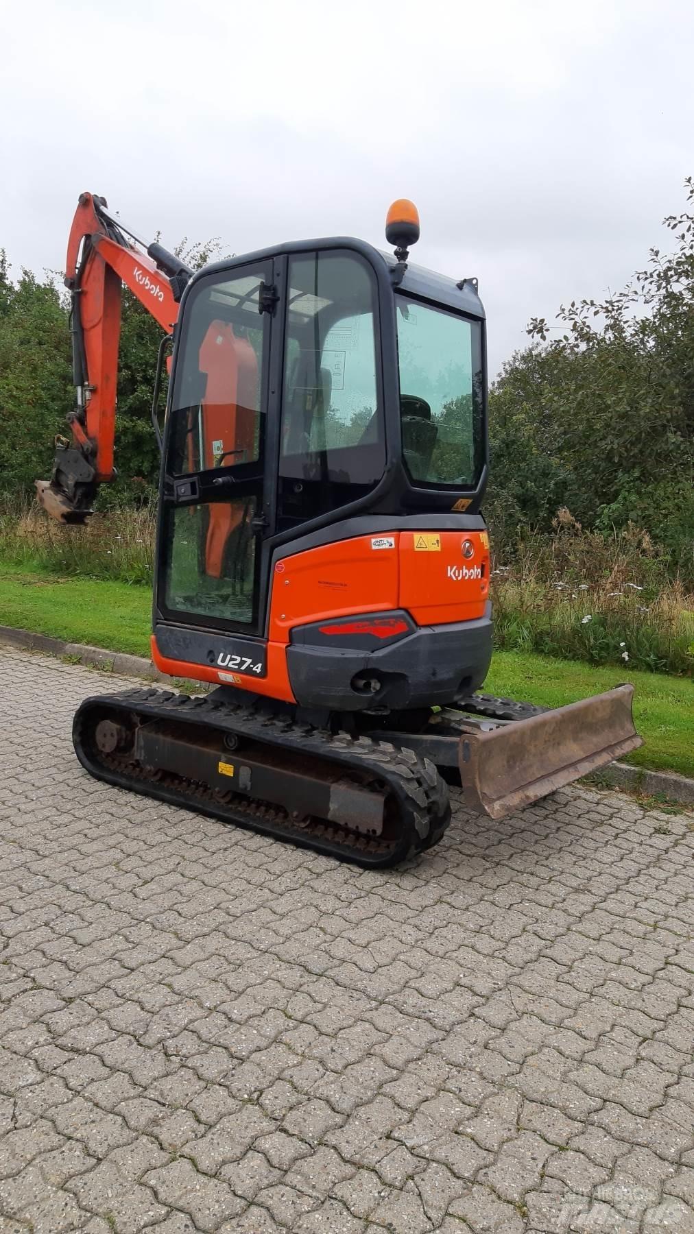 Kubota U27-3 Mini kotrók < 7t