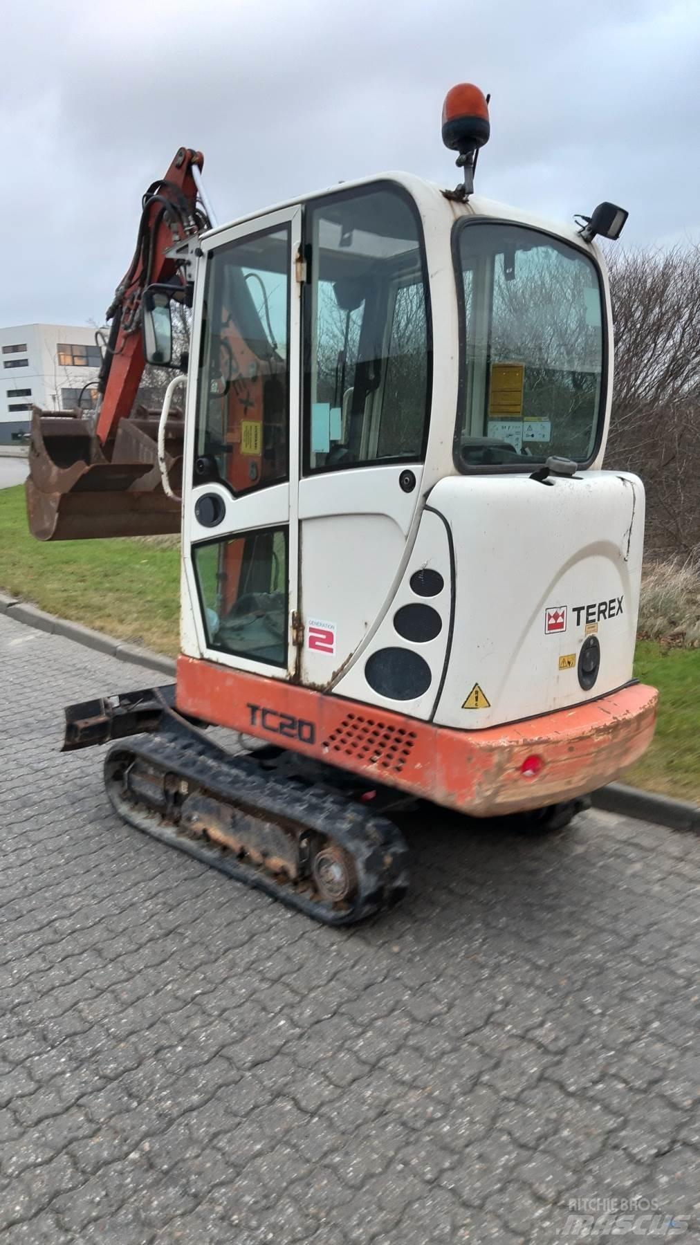 Terex TC20 Mini kotrók < 7t