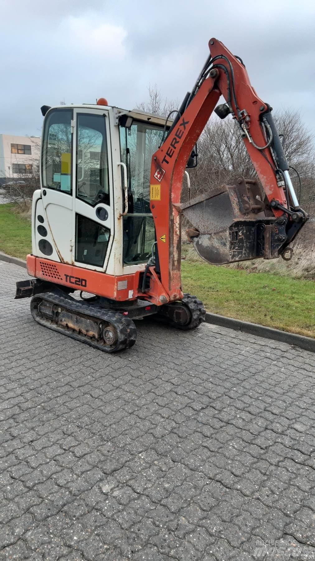 Terex TC20 Mini kotrók < 7t