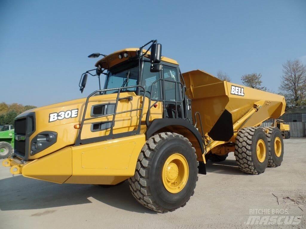 Bell B30E – 6X6 Mezei dömperek