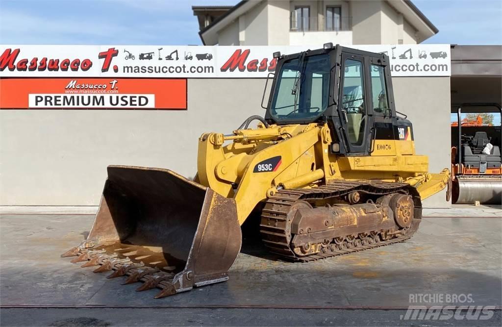 CAT 953C Gumikerekes homlokrakodók