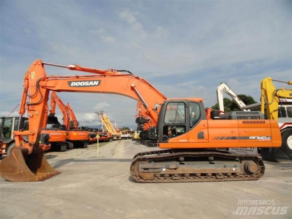 Doosan DX340LC Lánctalpas kotrók