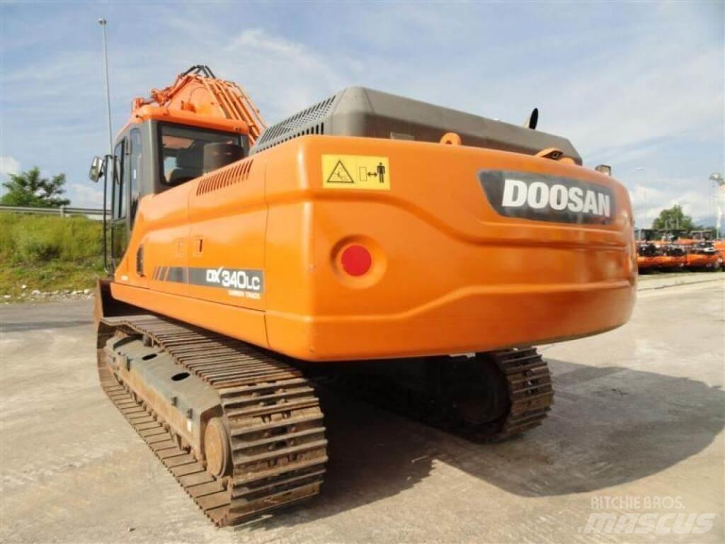 Doosan DX340LC Lánctalpas kotrók