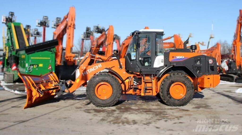 Hitachi ZW180-6 Gumikerekes homlokrakodók