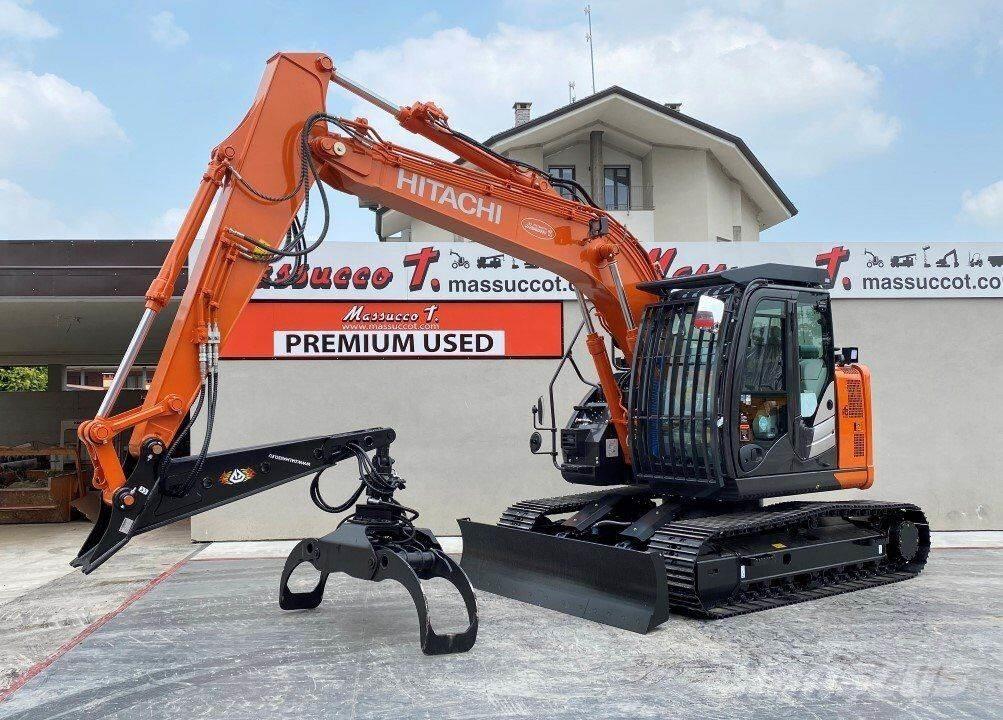 Hitachi ZX135US-6 Erdészeti Kotrók