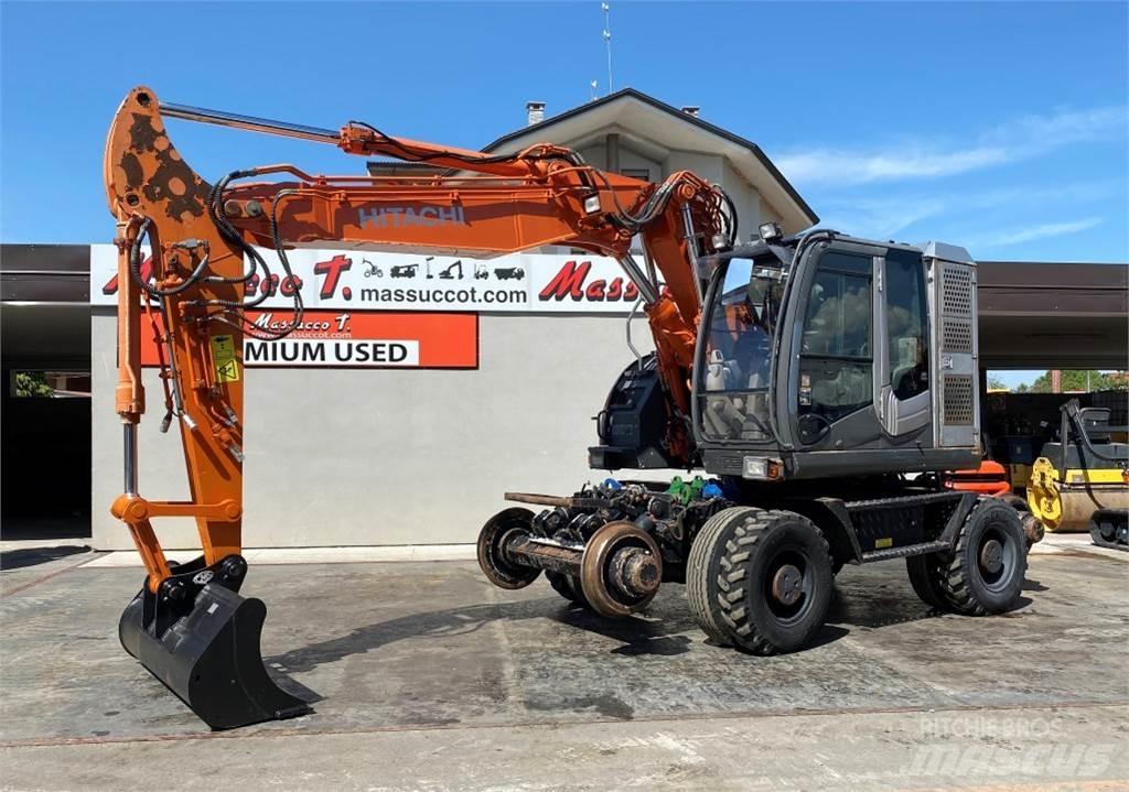 Hitachi ZX170PRR Gumikerekes kotrók