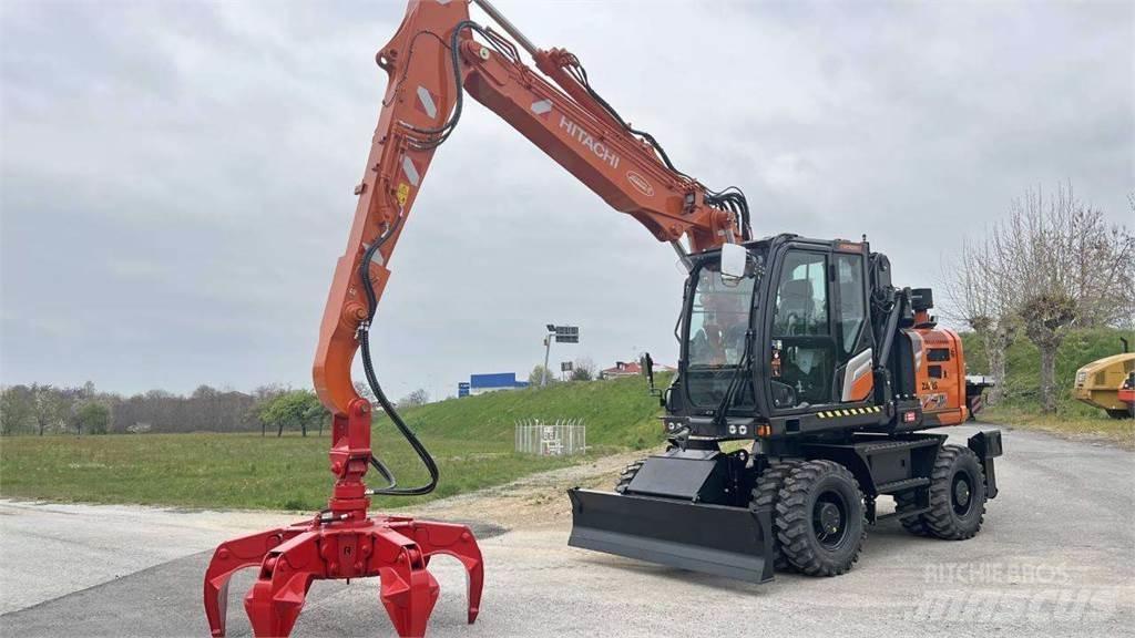 Hitachi ZX175W-7 Gumikerekes kotrók