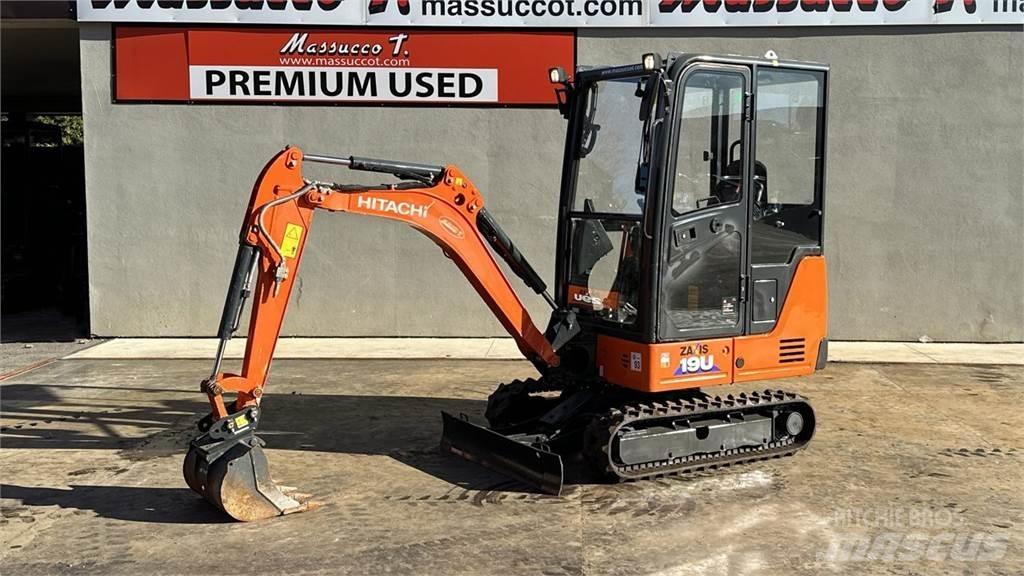 Hitachi ZX19-5A CR Lánctalpas kotrók