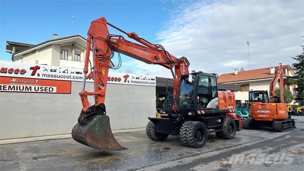 Hitachi ZX190W-6 Gumikerekes kotrók