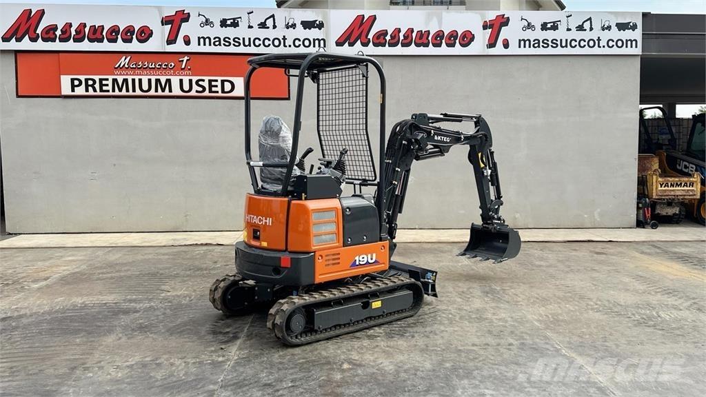 Hitachi ZX19U-2P Mini kotrók < 7t