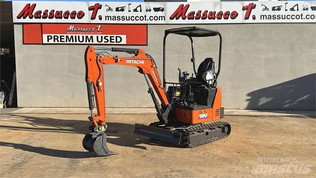 Hitachi ZX19U 5A YLR Mini kotrók < 7t