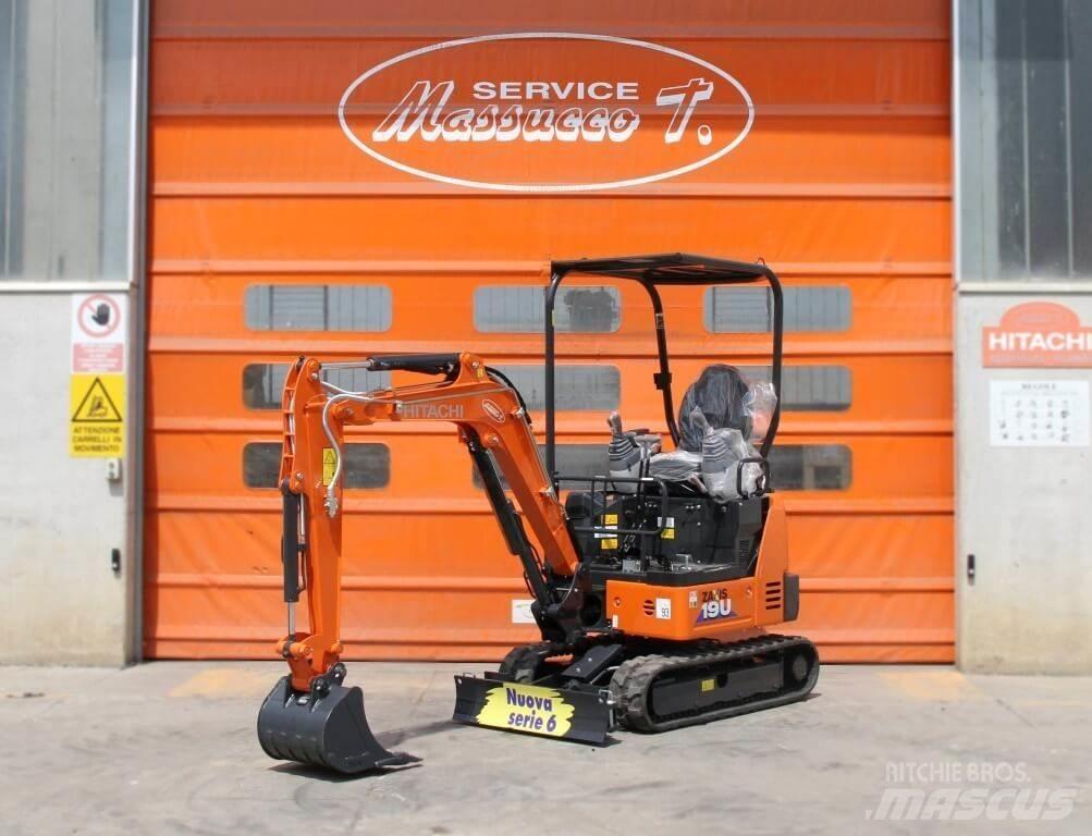 Hitachi ZX19U-6 Mini kotrók < 7t