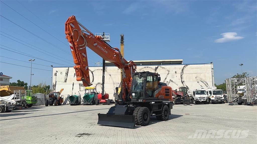 Hitachi ZX220W-7 Gumikerekes kotrók