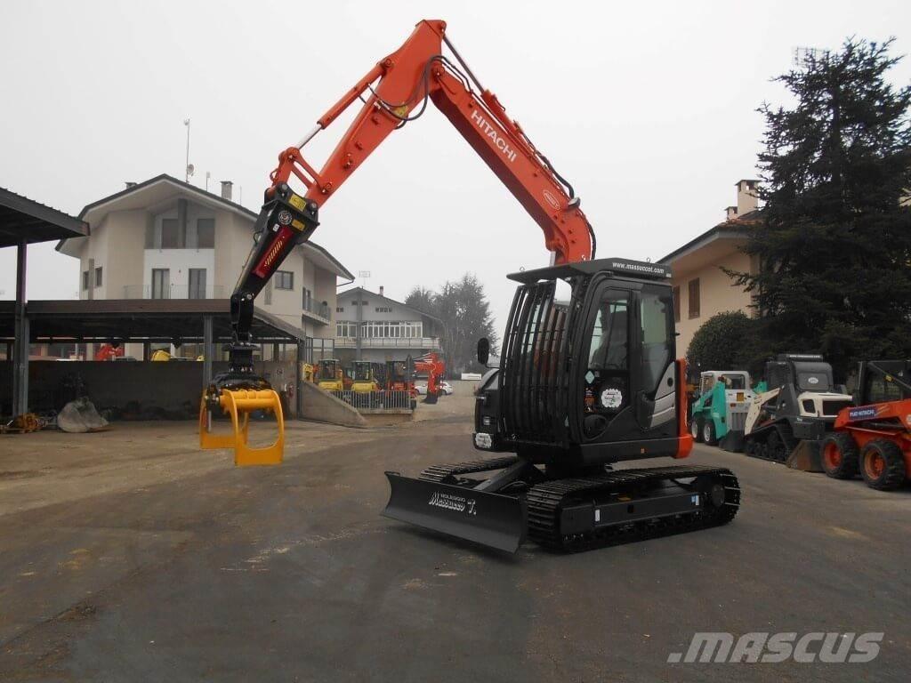 Hitachi ZX85US-5A Erdészeti Kotrók
