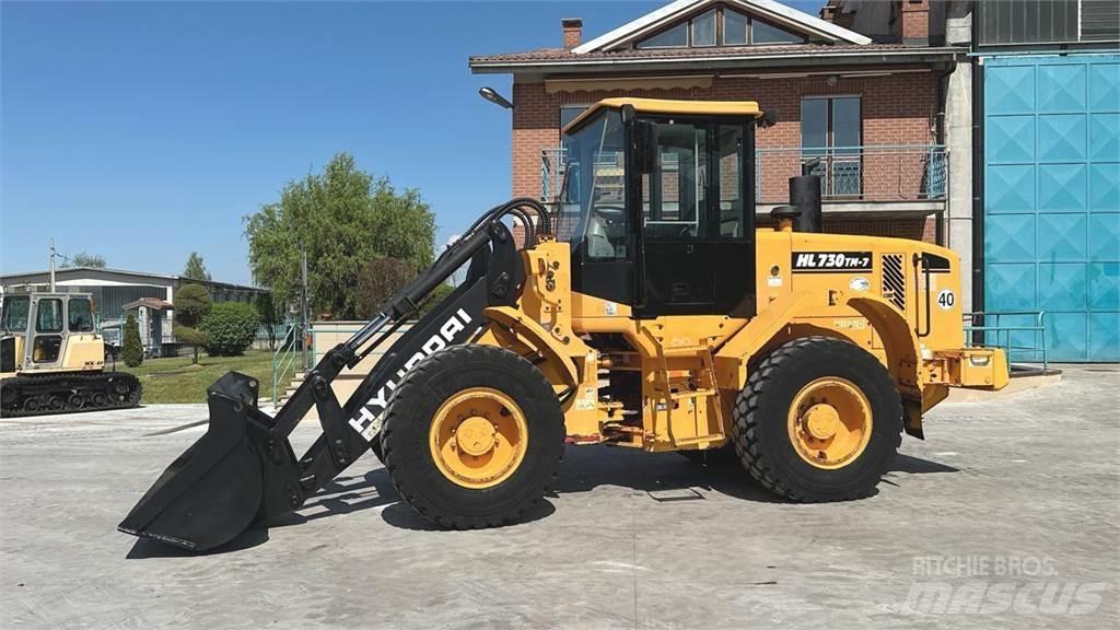 Hyundai HL730TM-7 4x4 Gumikerekes homlokrakodók