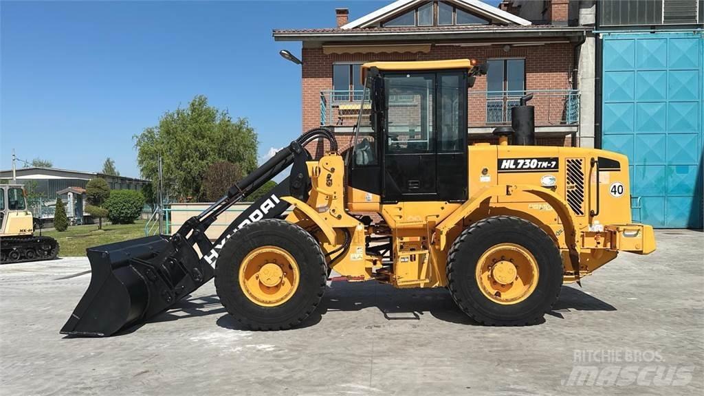 Hyundai HL730TM-7 4x4 Gumikerekes homlokrakodók