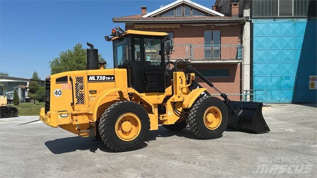 Hyundai HL730TM-7 4x4 Gumikerekes homlokrakodók