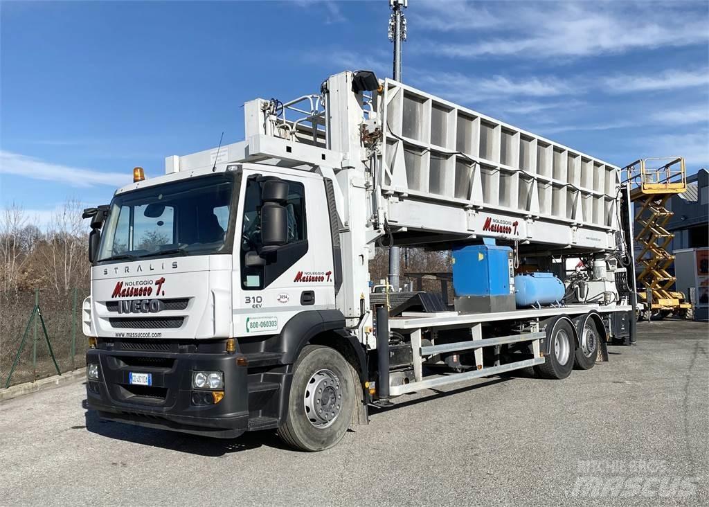 Iveco 310 EEV Teherautóra szerelt emelők és állványok