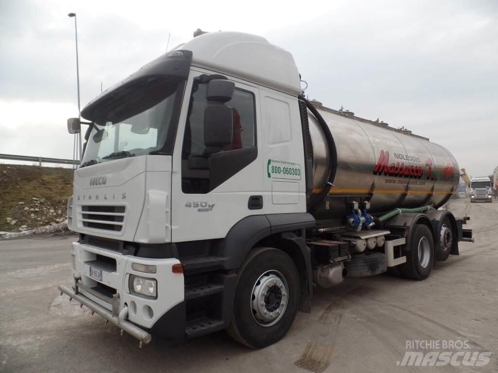 Iveco Stralis 450 Tartályos teherautók