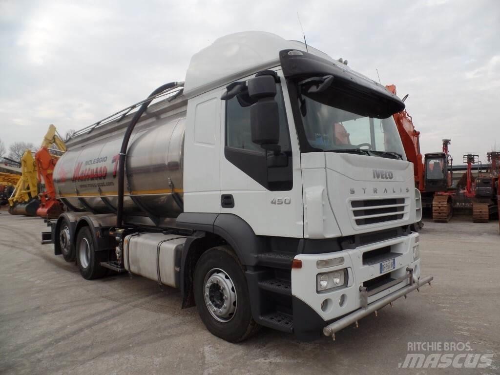 Iveco Stralis 450 Tartályos teherautók