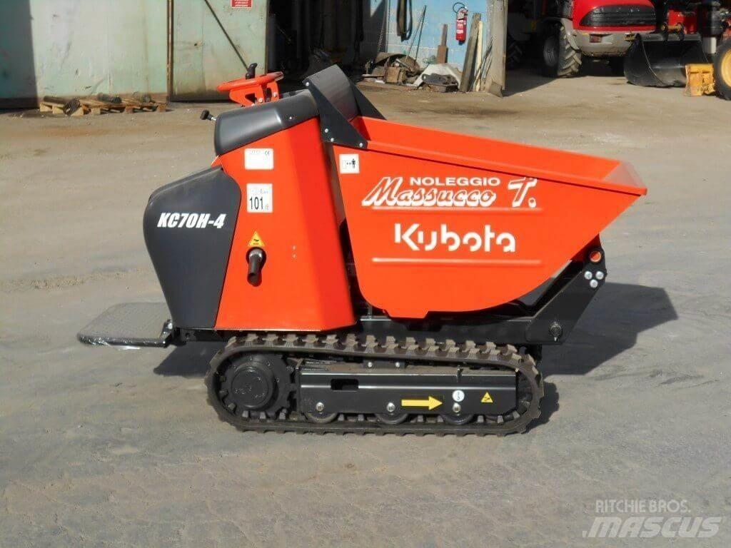 Kubota KC70 Mezei dömperek