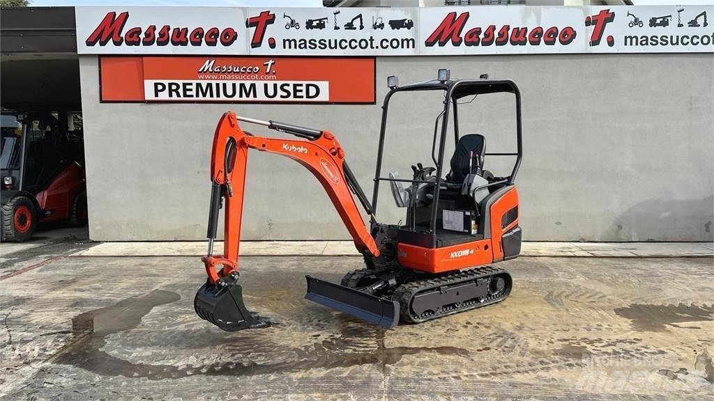 Kubota KX018-4 Mini kotrók < 7t