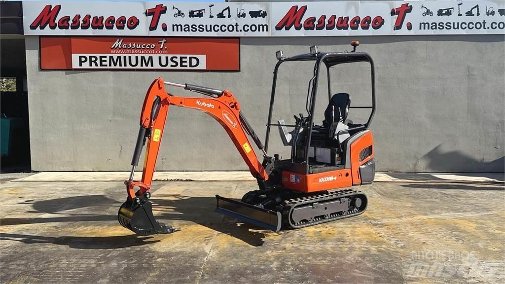 Kubota KX018-4 Mini kotrók < 7t