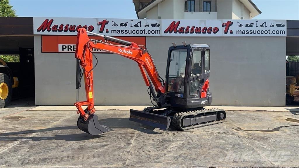 Kubota U35-3 Mini kotrók < 7t