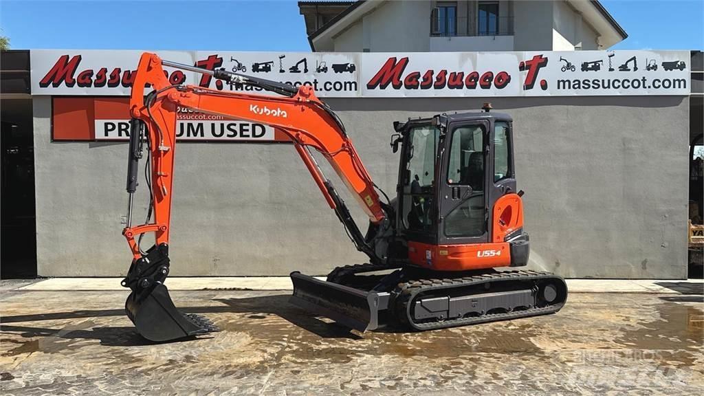 Kubota U55-4 Mini kotrók < 7t