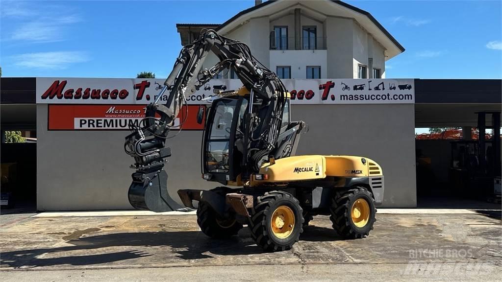 Mecalac 10MSX 4X4 Gumikerekes kotrók