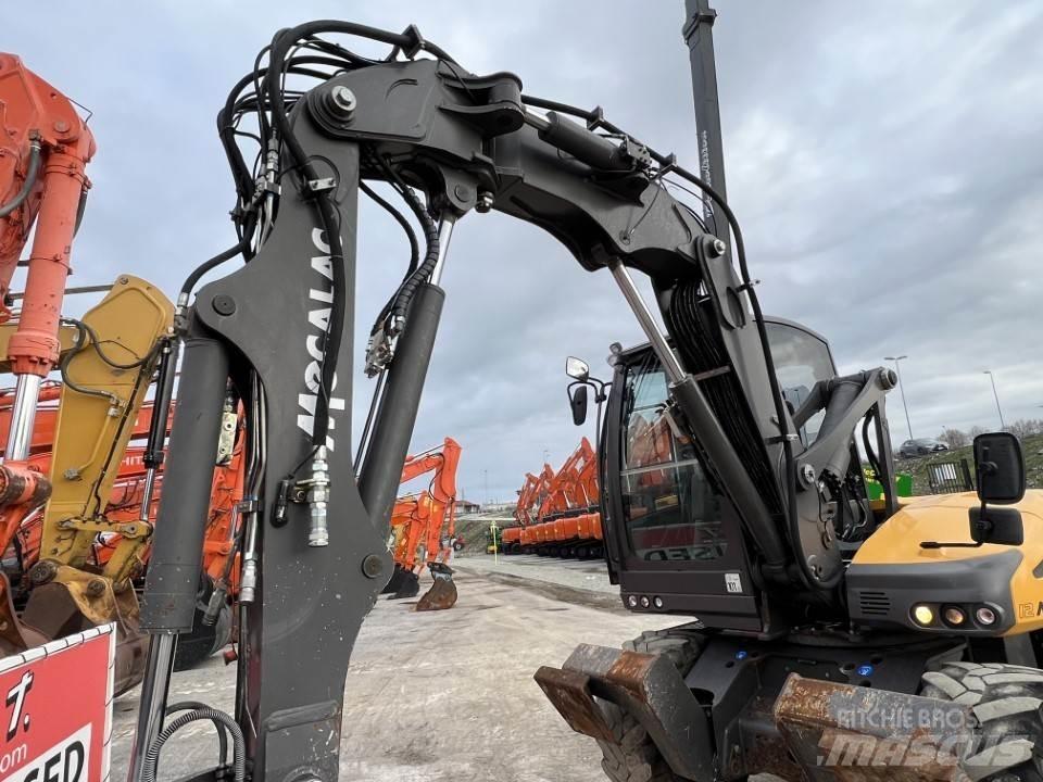 Mecalac 12 MTX Gumikerekes kotrók