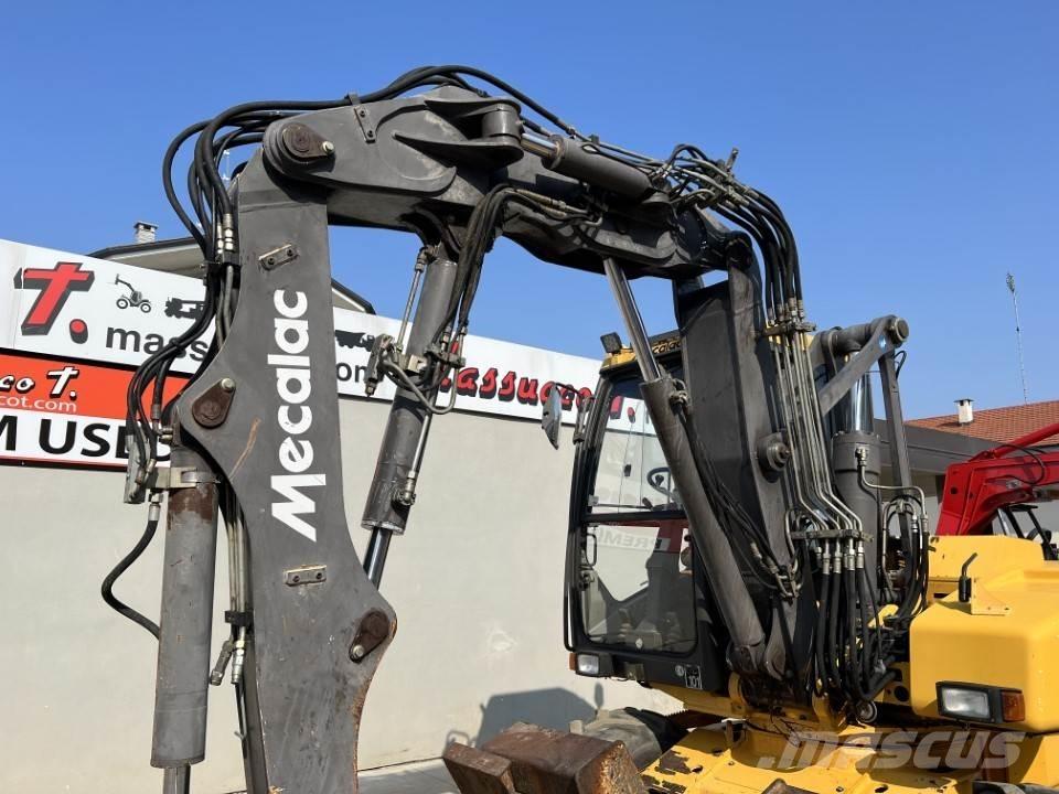 Mecalac 12MXT-E Gumikerekes kotrók