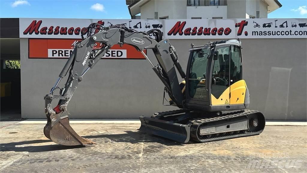 Mecalac 8MCR Közepes (midi) kotrók 7 t - 12 t