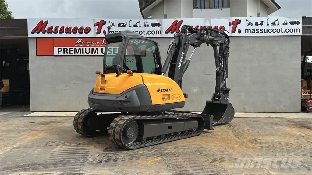 Mecalac 8MCR Közepes (midi) kotrók 7 t - 12 t