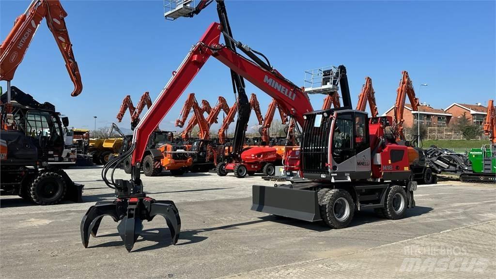 Minelli M18 Gumikerekes kotrók