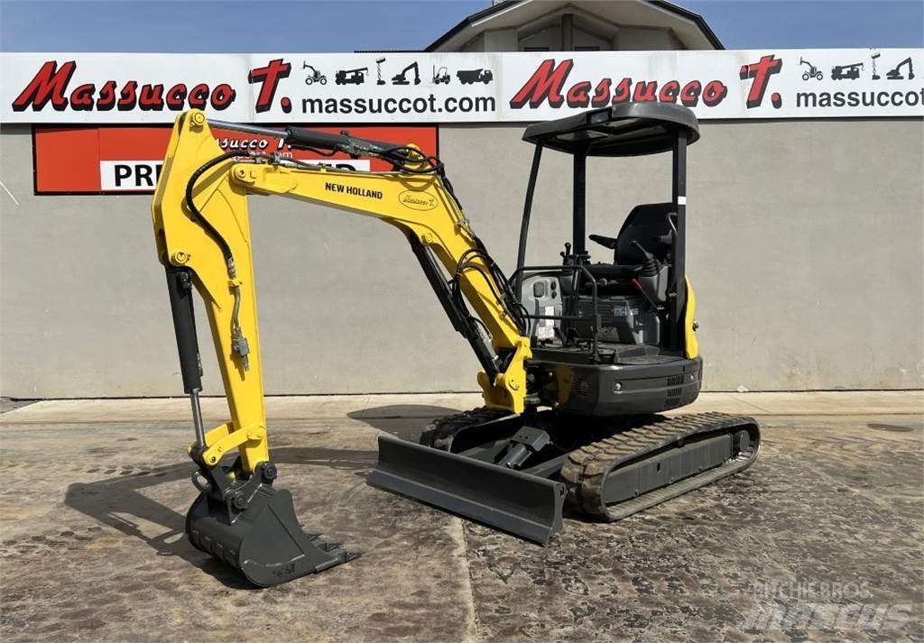 New Holland E29B SR Mini kotrók < 7t