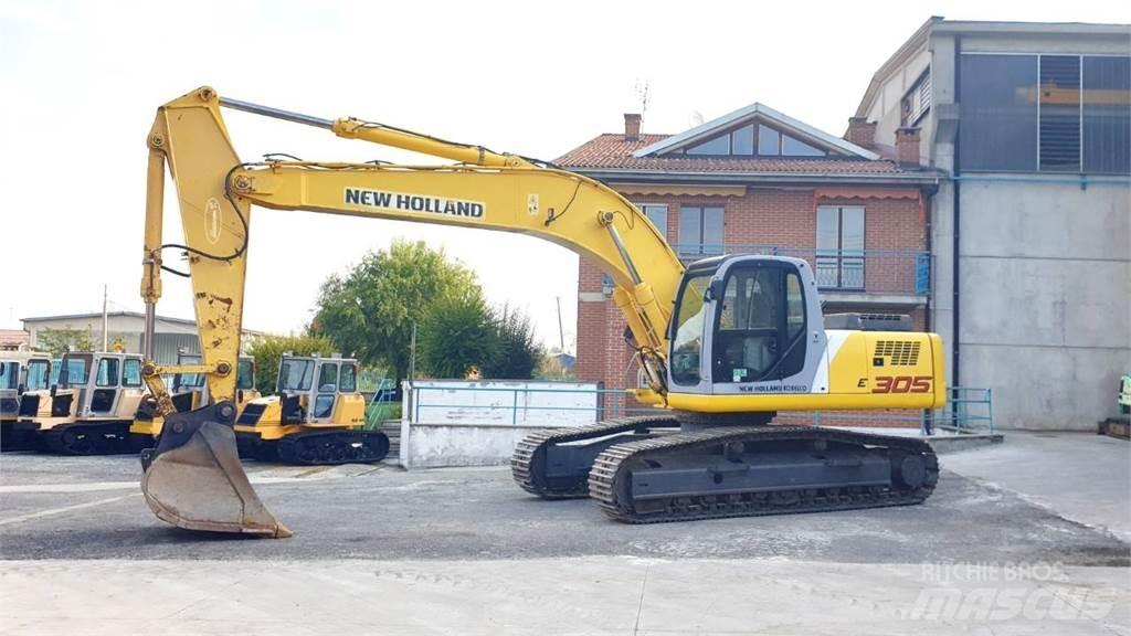 New Holland E305 Lánctalpas kotrók