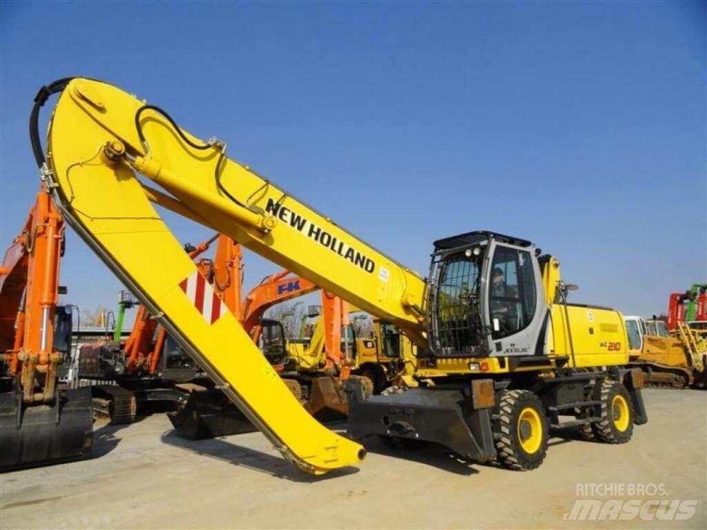 New Holland WE210 Gumikerekes kotrók