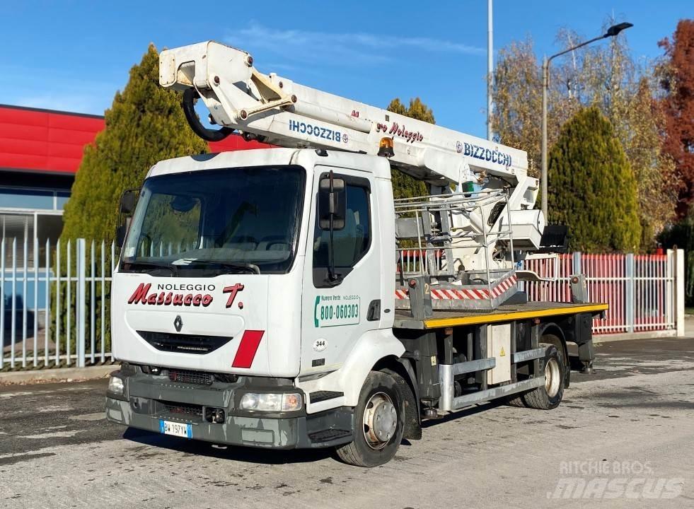Renault MIDLUM 180 Dci Teherautóra szerelt emelők és állványok