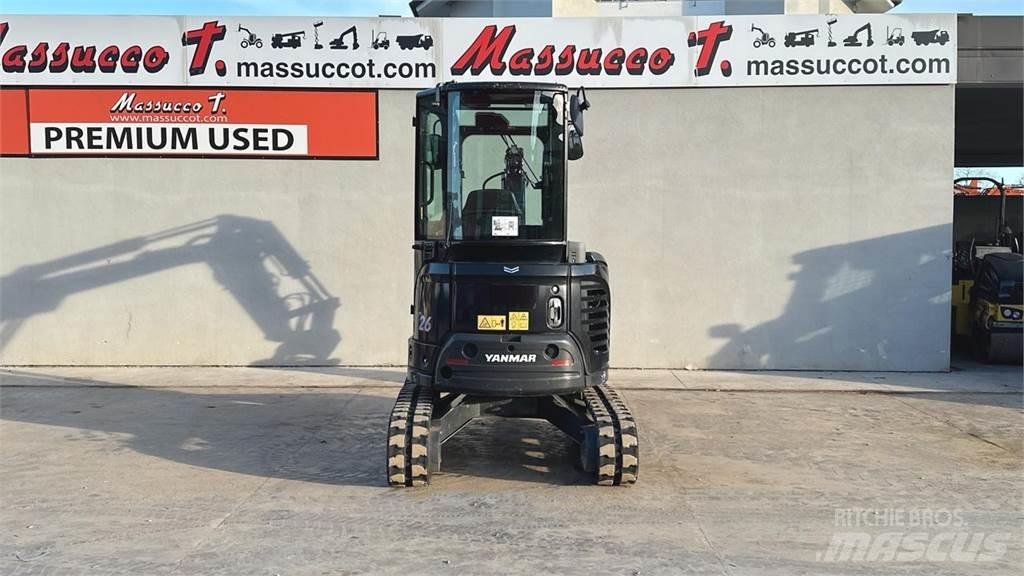 Yanmar VIO26-6 Mini kotrók < 7t
